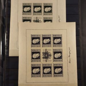 Oostenrijk 1946 Dr. Karl Renner blokken