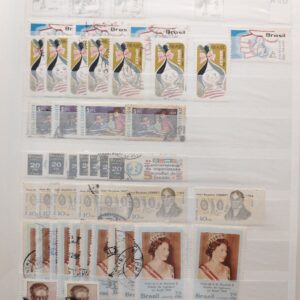 Brazilië 1968-1982 veel postfris materiaal