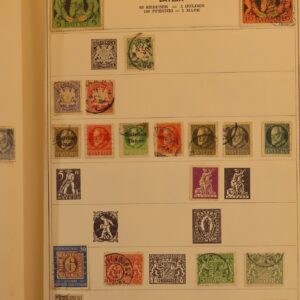 Wereld album met veel zegels