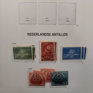Nederlandse Antillen 1949-1979 in DAVO album