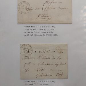 Frankrijk mooi kavel met oude brieven